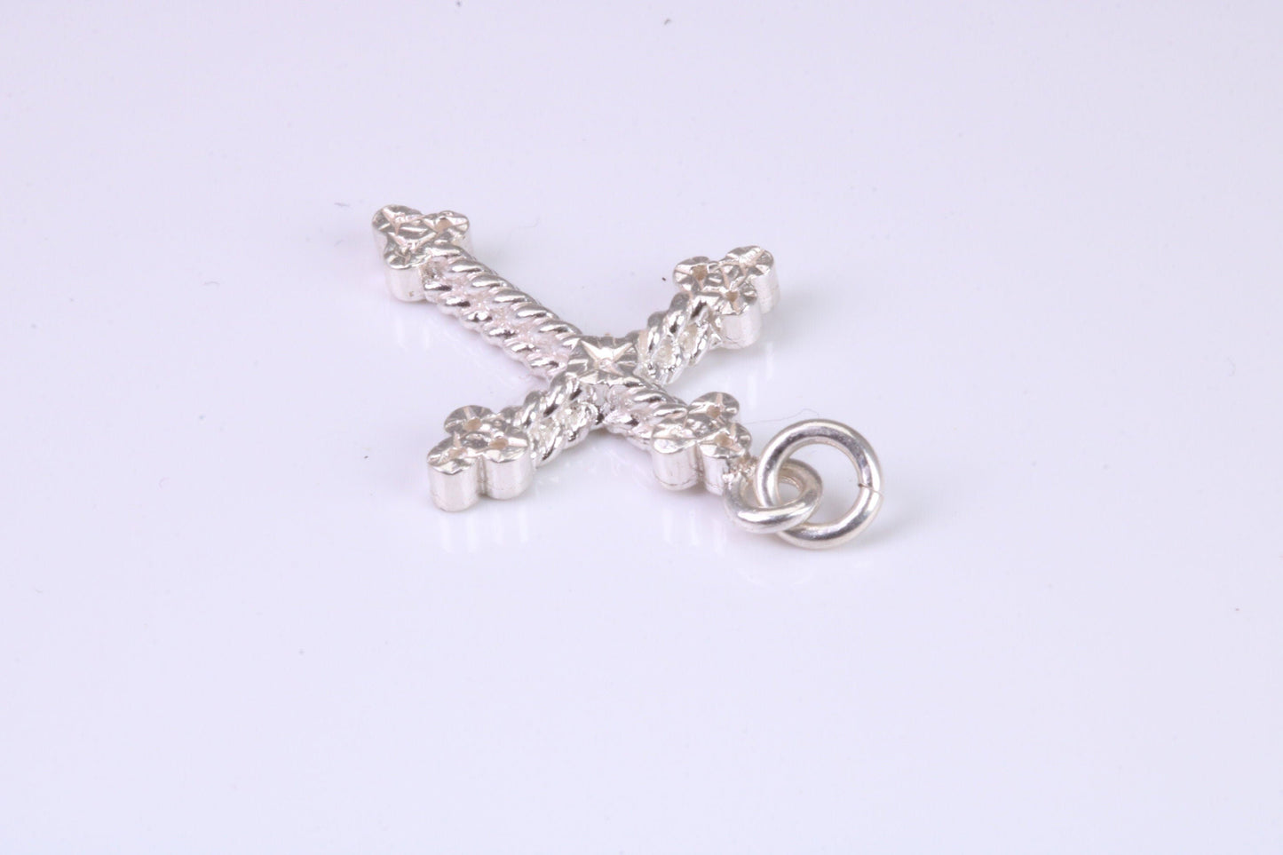 Small Ornate Cross Necklace