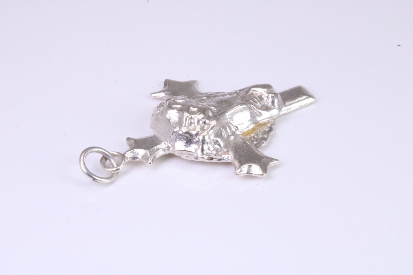 Large Chunky Silver Crucifix Necklace