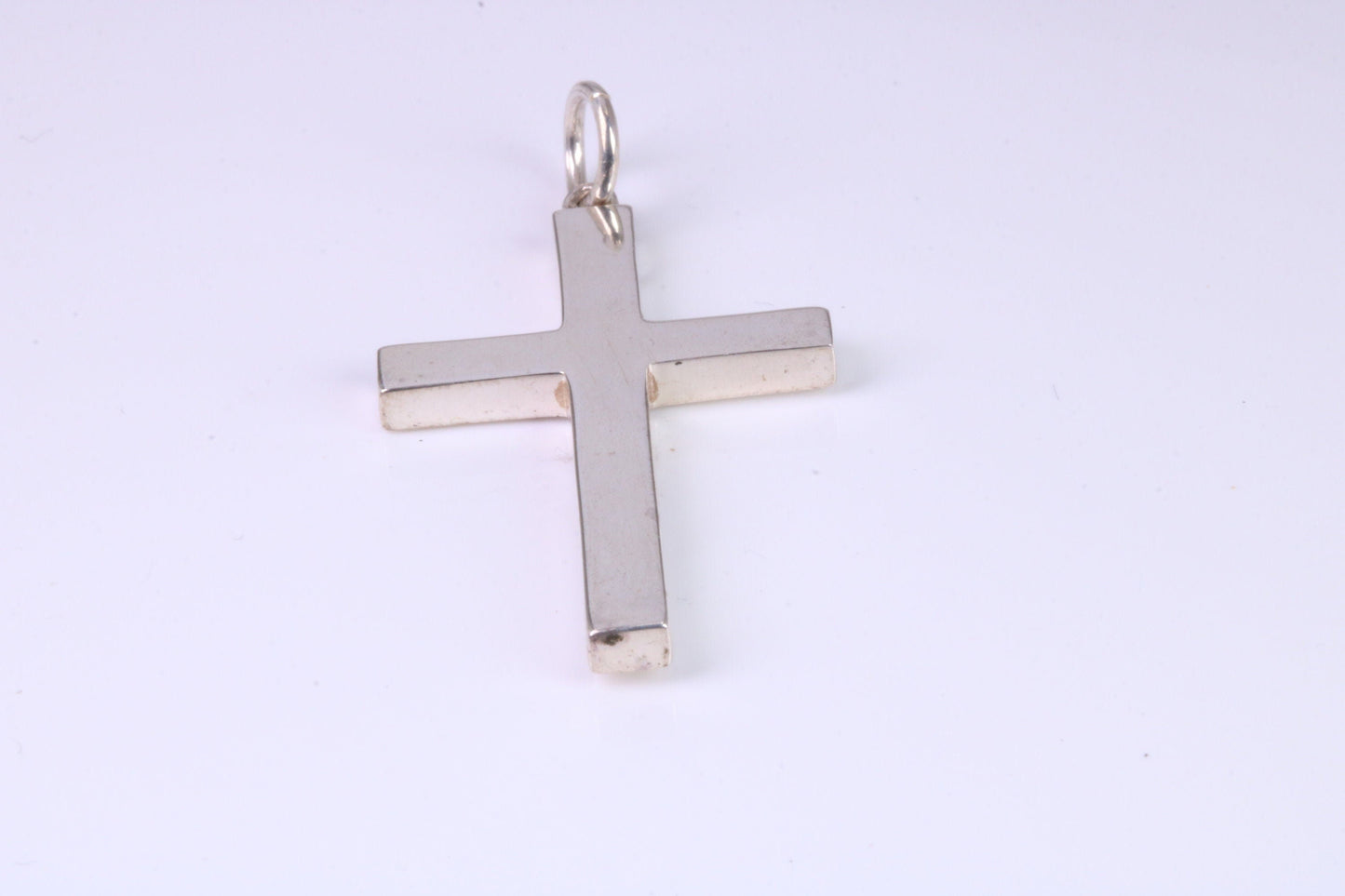 Sterling Silver Chunky Cross