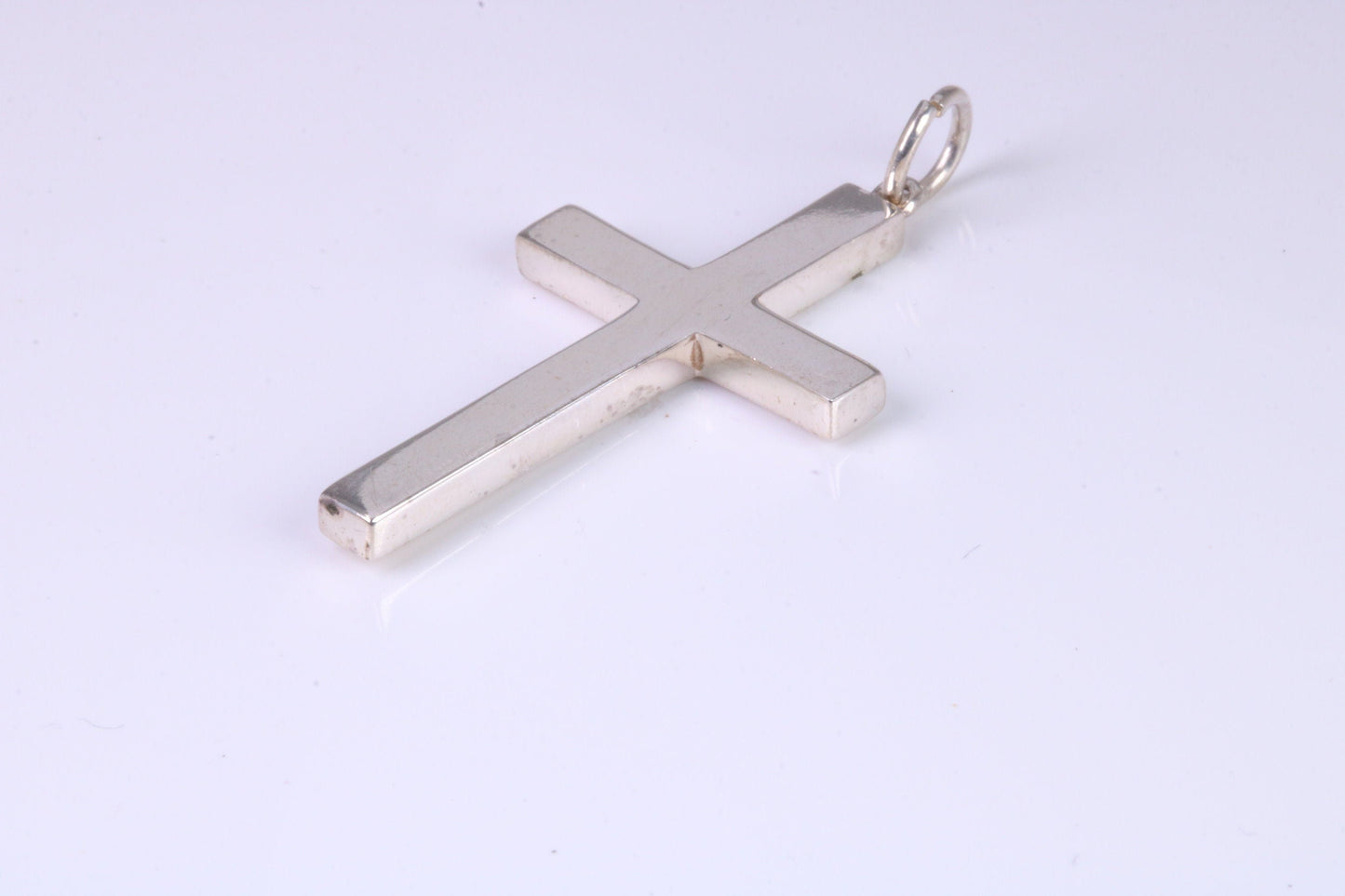 Sterling Silver Chunky Cross