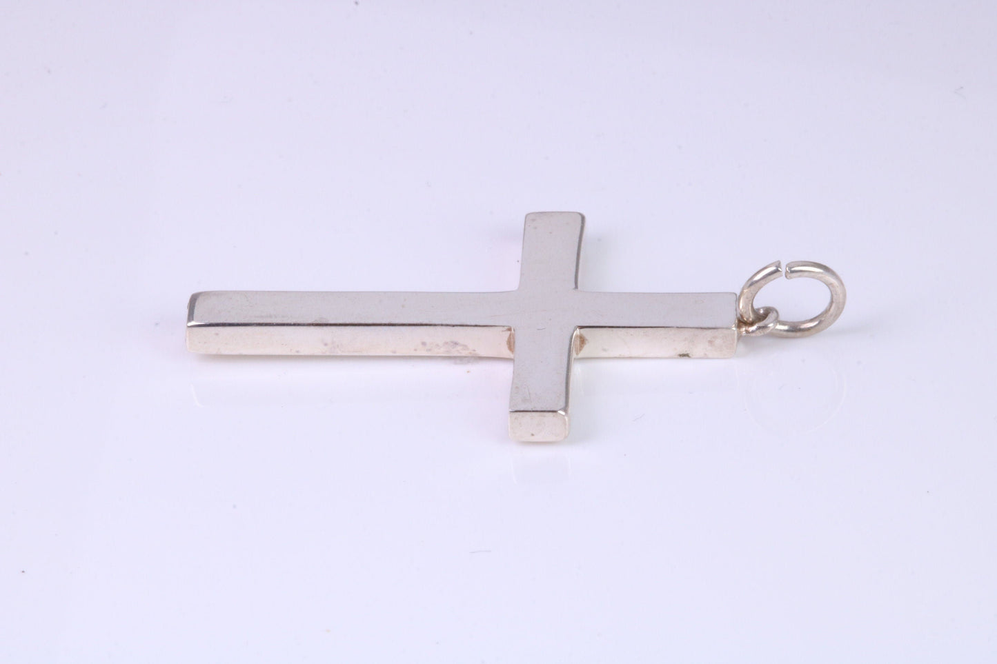 Sterling Silver Chunky Cross