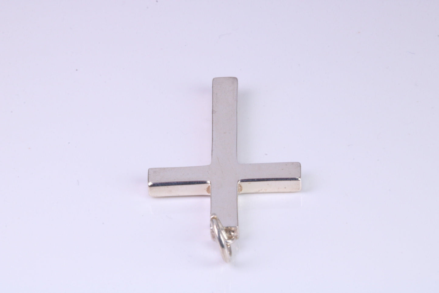 Sterling Silver Chunky Cross