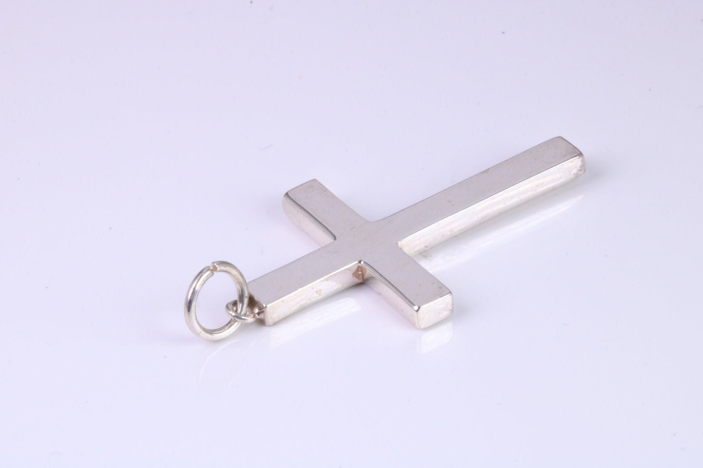 Sterling Silver Chunky Cross