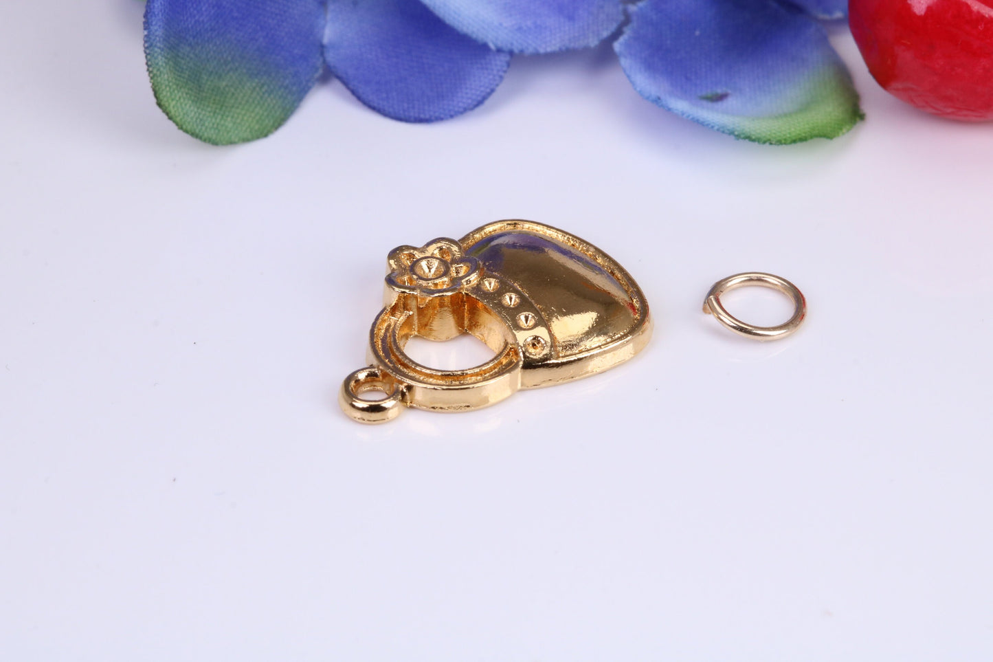 Handbag Charm, Traditional Charm, Made from Solid Cast Yellow Gold, British Hallmarked