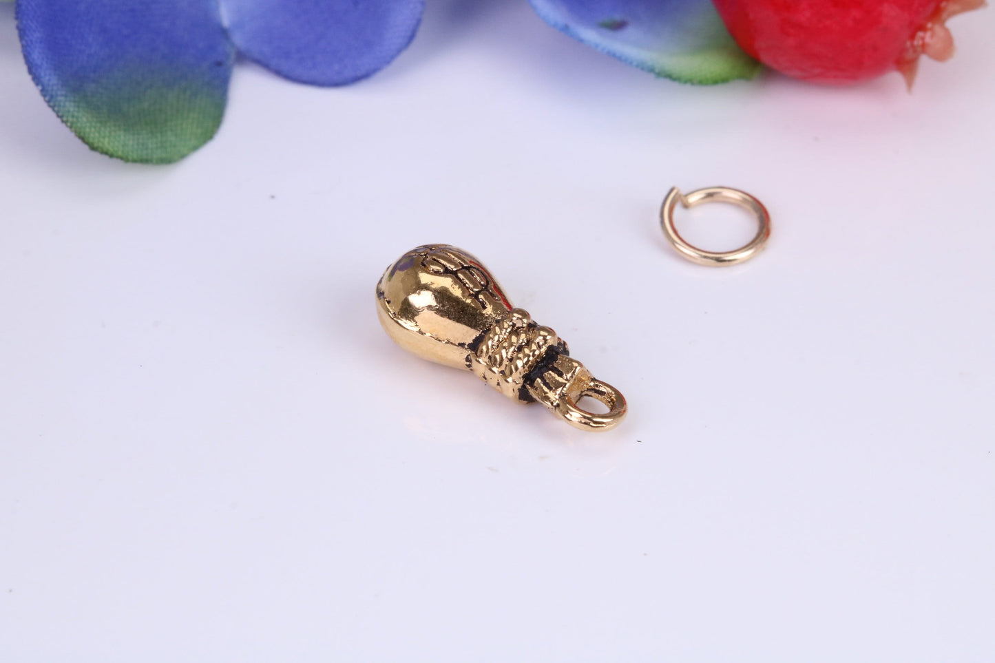 Bag of Money Charm, Traditional Charm, Made from Solid Yellow Gold, British Hallmarked