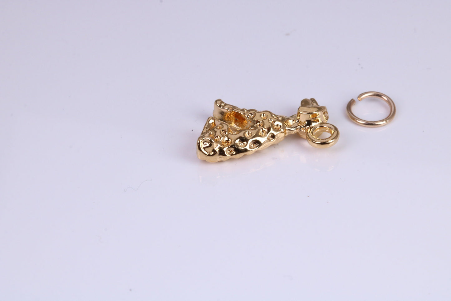 Dog Charm, Traditional Charm, Made from Solid Cast Yellow Gold, British Hallmarked