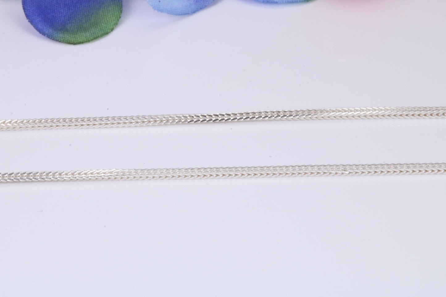 Very Slinky Foxtail Chain, Made from solid 925 graded Sterling Silver, 20 inches long
