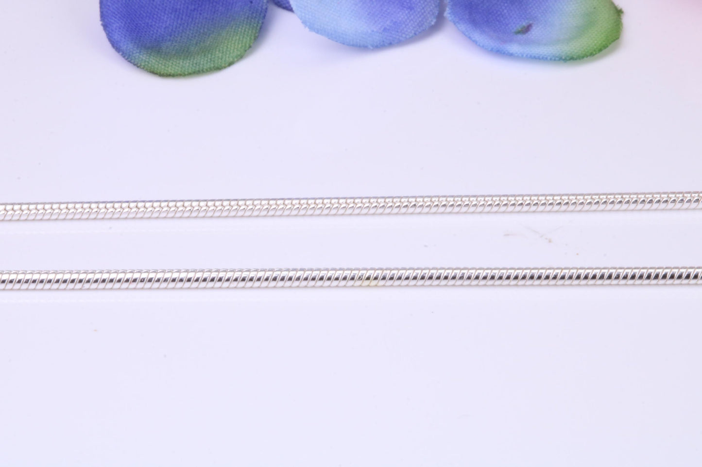 Very Slinky and Smooth Snake Chain, Made from solid 925 graded Sterling Silver, 16 or 18 inches long
