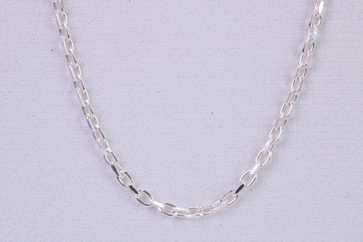 Trace Chain, Made from solid 925 graded Sterling Silver, 16 inches long