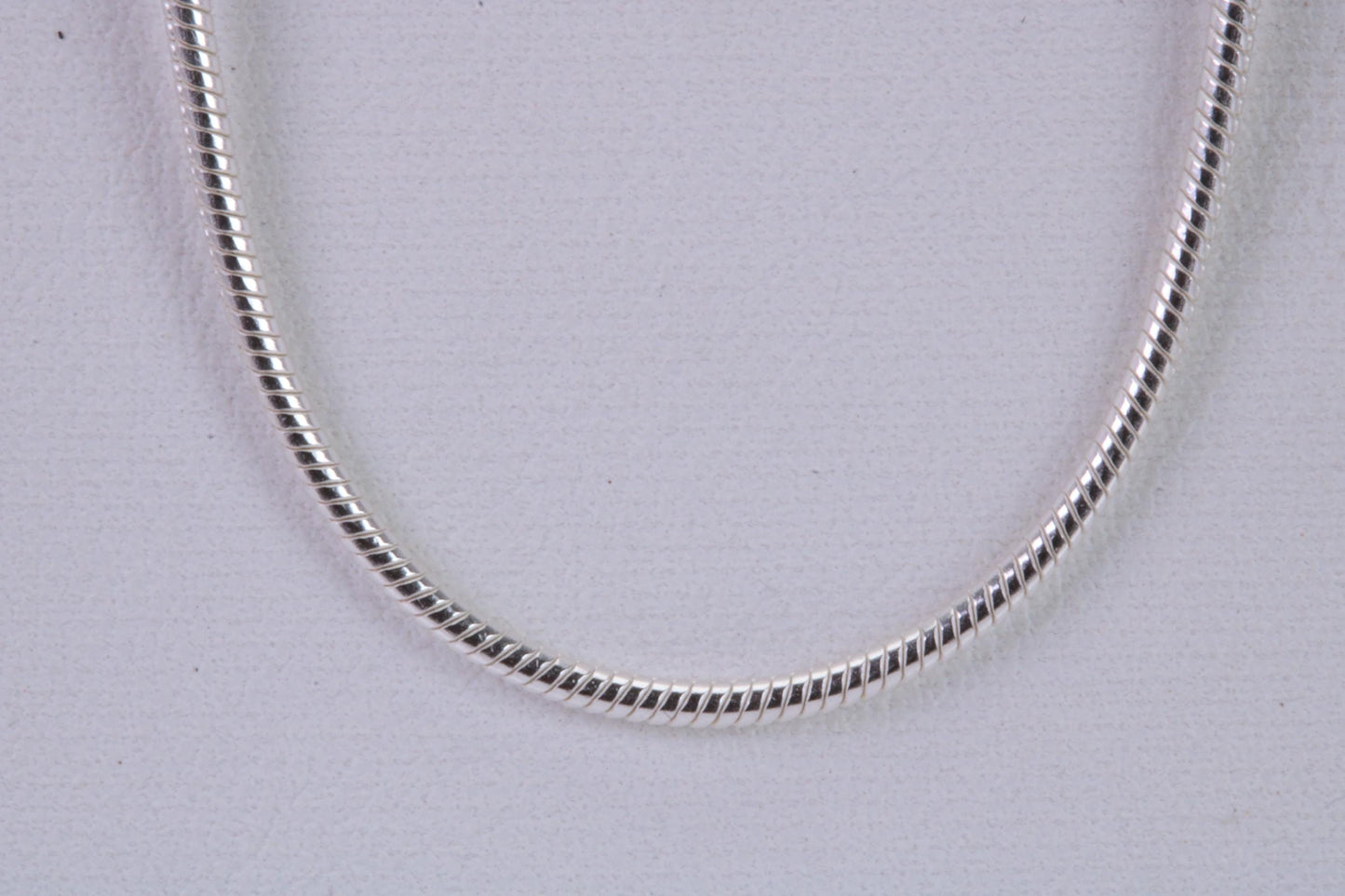 Very Slinky and Smooth Snake Chain, Made from solid 925 graded Sterling Silver, 16 or 18 inches long