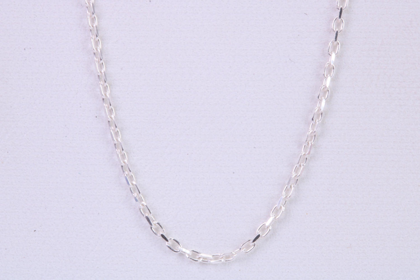 Trace Chain, Made from solid 925 graded Sterling Silver, 16 inches long