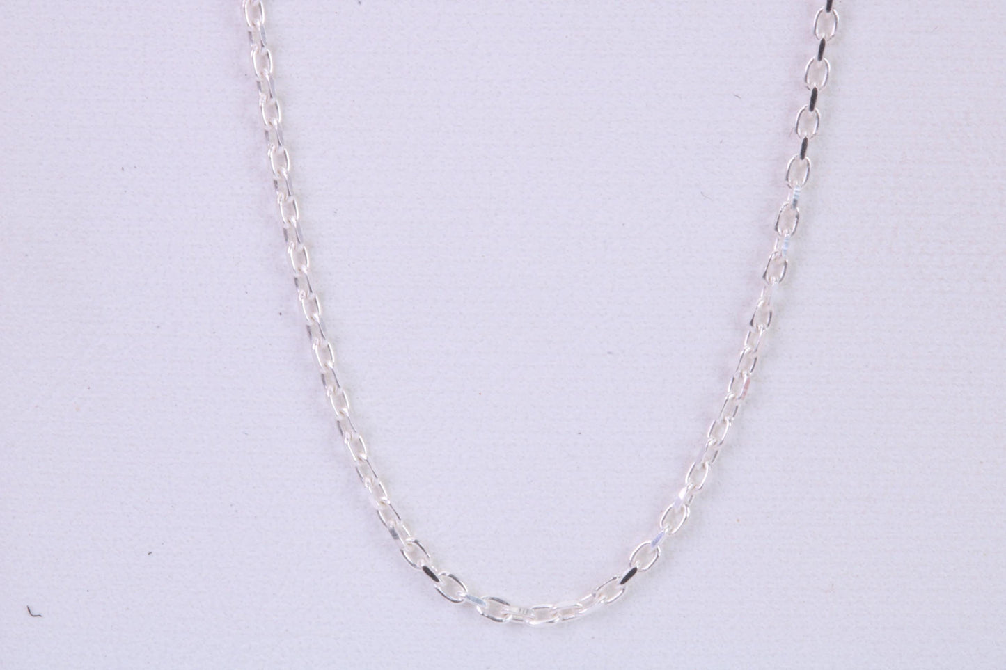 Trace Chain, Made from solid 925 graded Sterling Silver, 16 inches long
