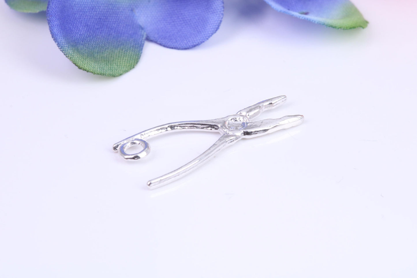Pliers Charm, Traditional Charm, Made from Solid Cast Silver, Three Dimensional