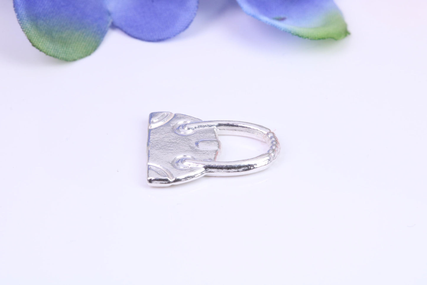 Handbag Charm, Traditional Three Dimensional Charm, Made from Solid Cast Silver