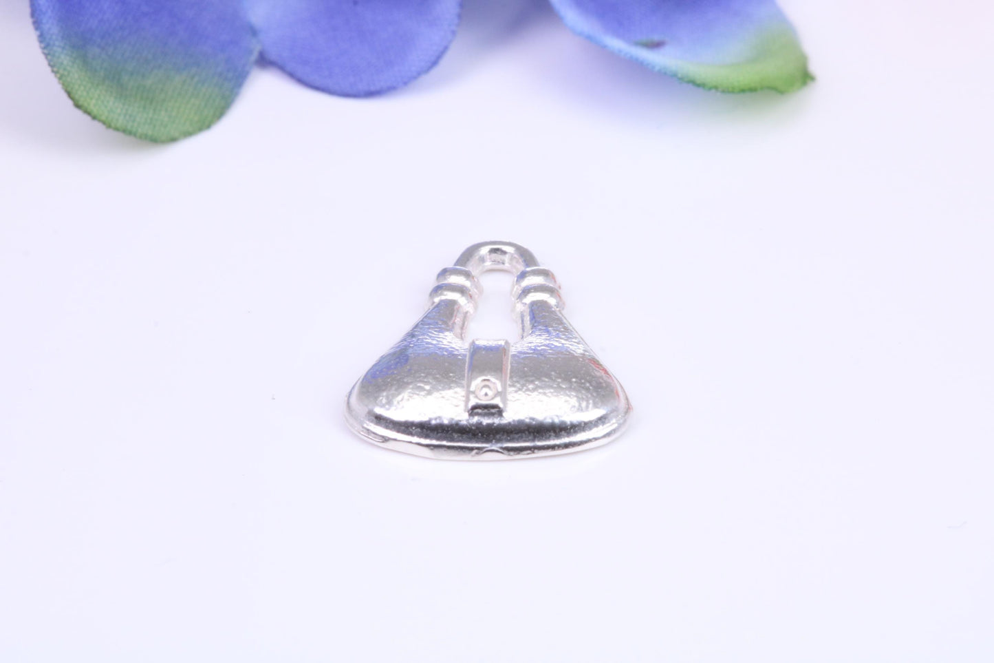 Handbag Charm, Traditional Charm, Made from Solid Cast Silver