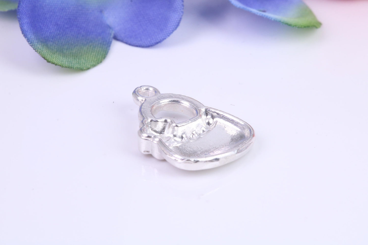 Handbag Charm, Traditional Charm, Made from Solid Cast Silver