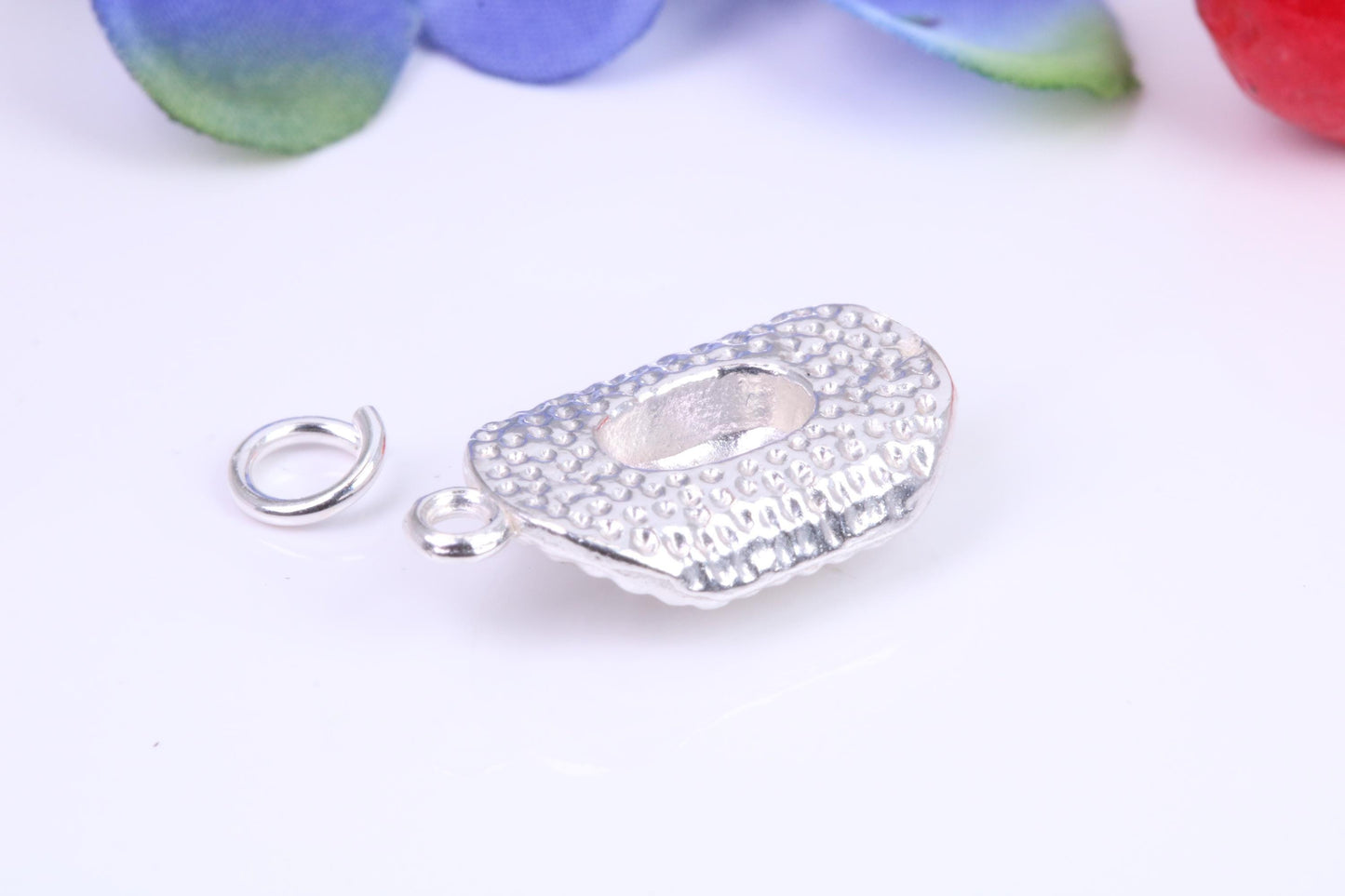Cowboy Hat Charm, Traditional Three Dimensional Charm, This charm is made from solid cast Silver