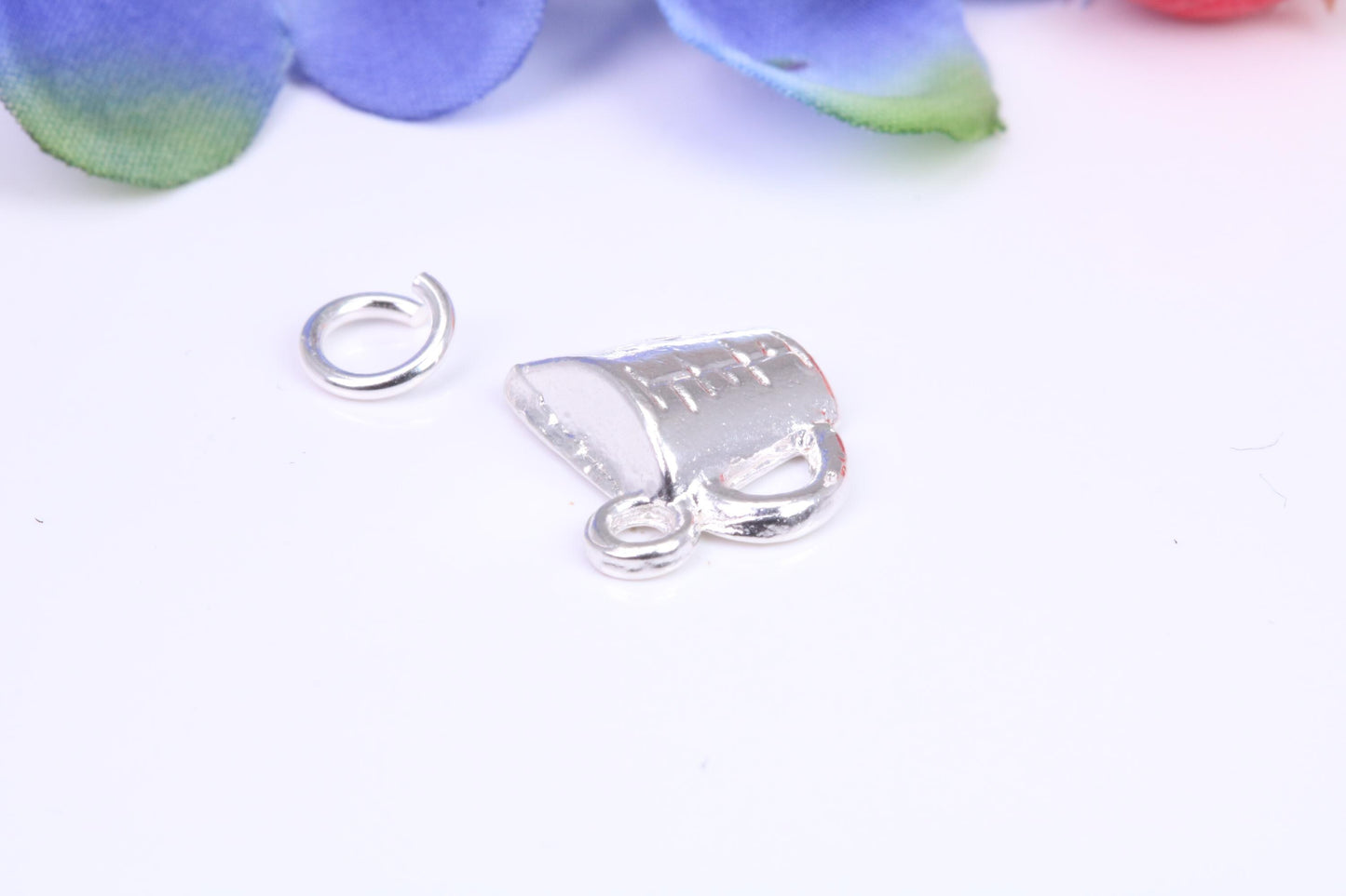Measuring Jug Charm, Traditional Charm, Made From Solid Cast Silver