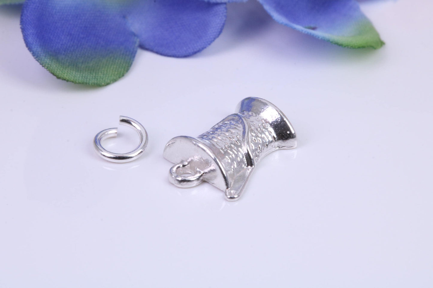 Ice Bucket Charm, Traditional Charm, Made From Solid Cast Silver