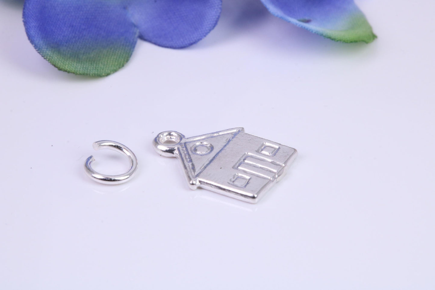 House Charm, Traditional Charm, Made from Solid Cast Silver