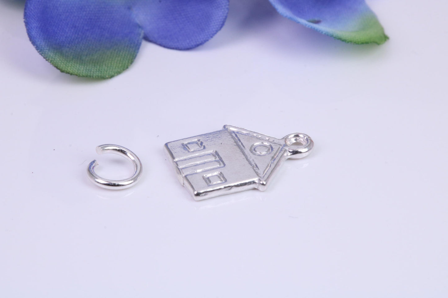 House Charm, Traditional Charm, Made from Solid Cast Silver