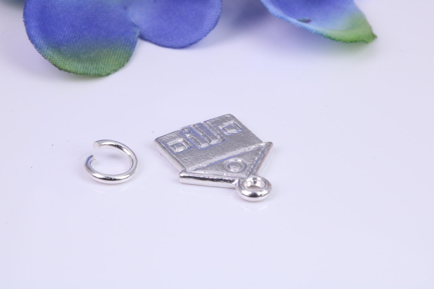 House Charm, Traditional Charm, Made from Solid Cast Silver