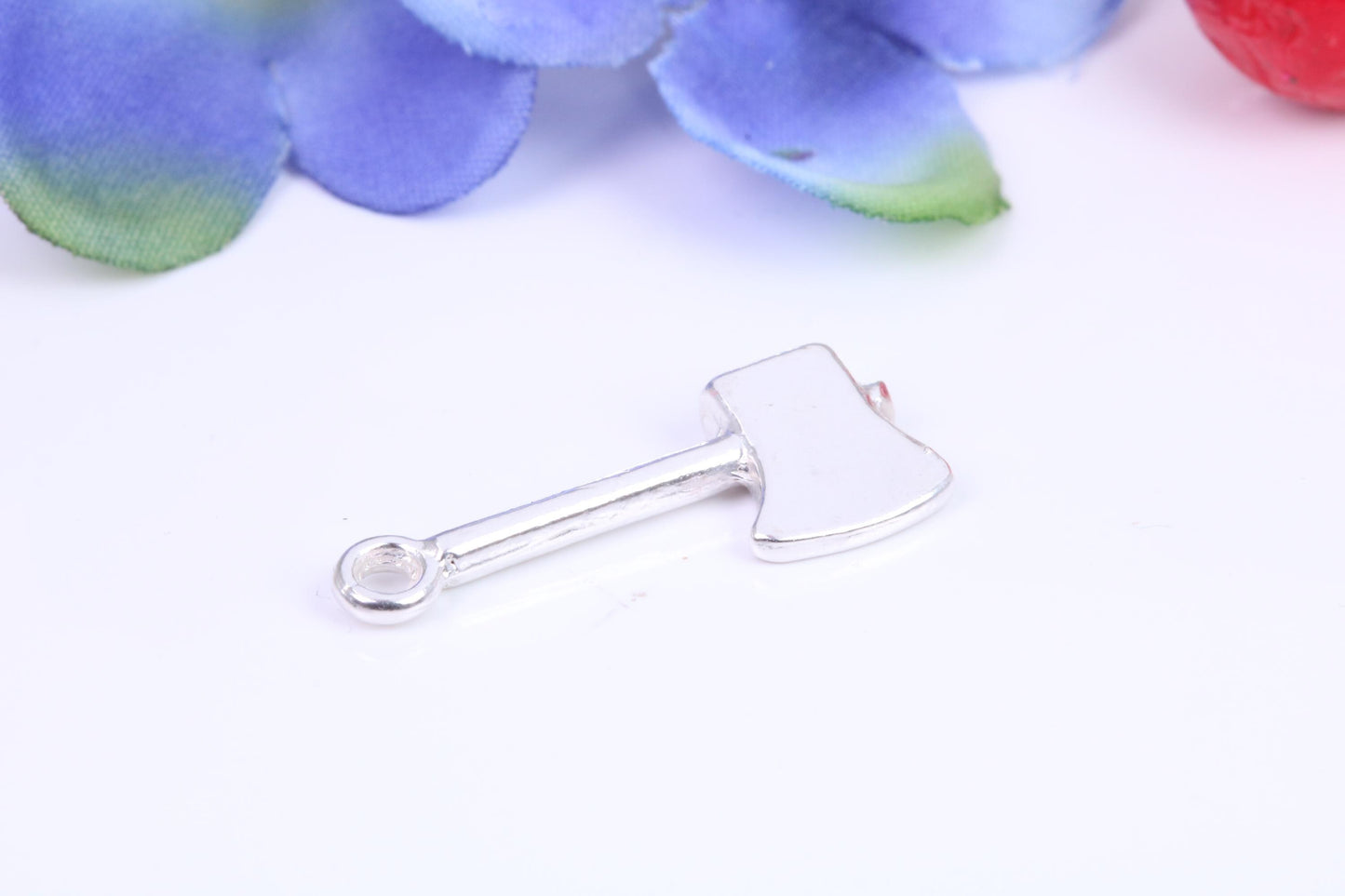 Axe Charm, Traditional Charm, Made from Solid Cast Silver
