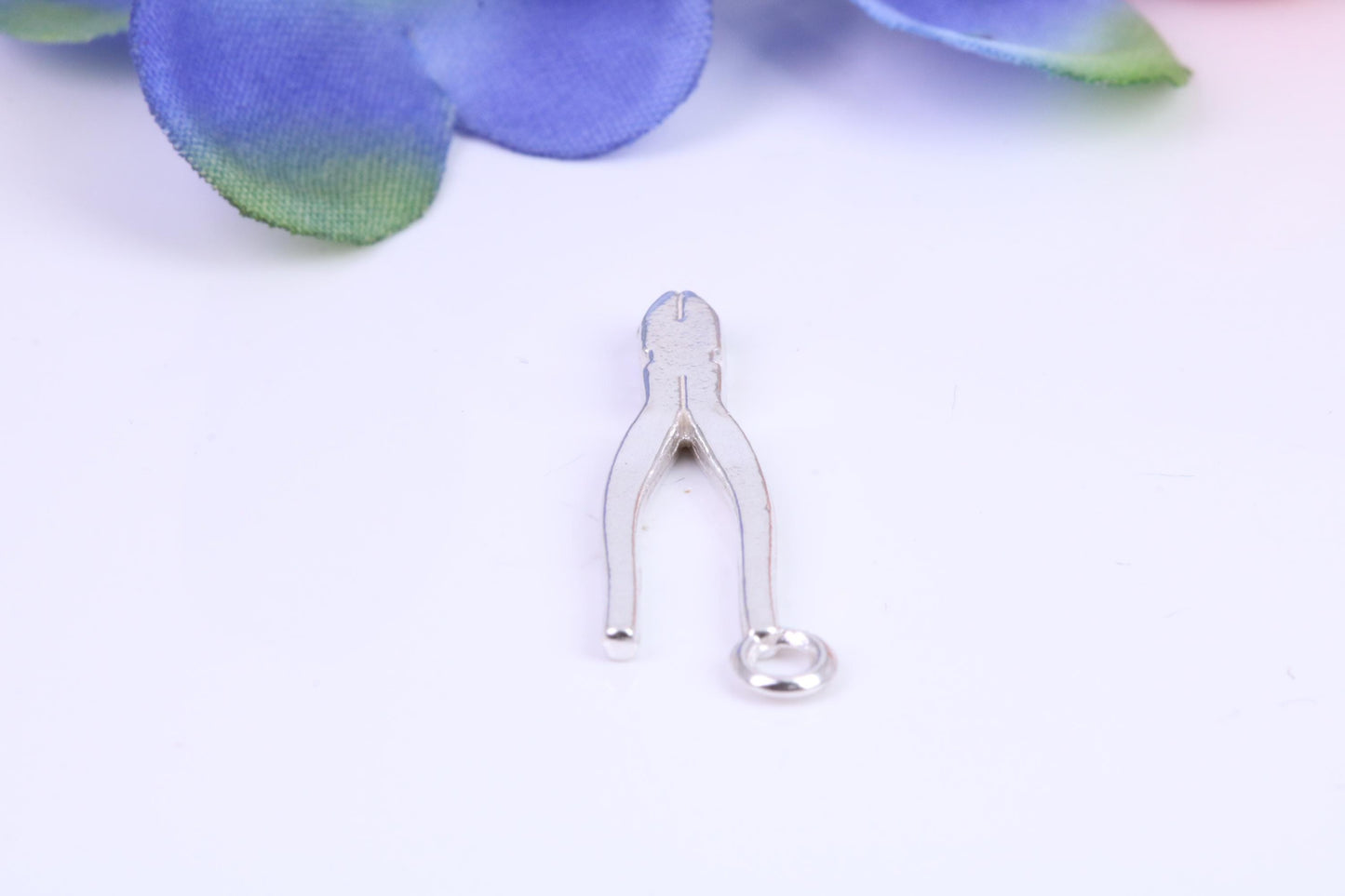 Pliers Charm, Traditional Charm, Made from Solid Cast Silver, Three Dimensional