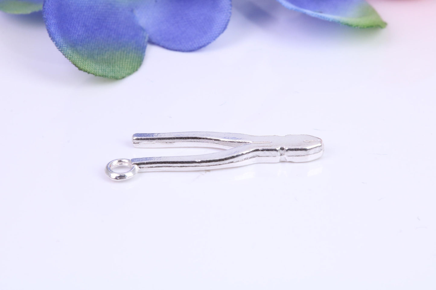 Pliers Charm, Traditional Charm, Made from Solid Cast Silver, Three Dimensional