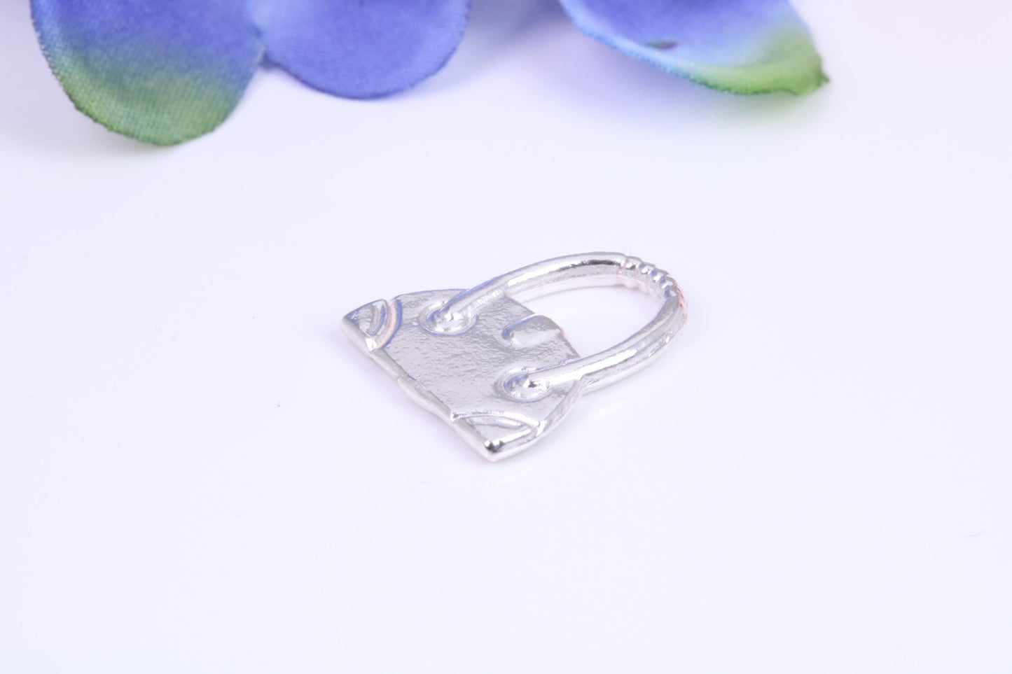 Handbag Charm, Traditional Three Dimensional Charm, Made from Solid Cast Silver