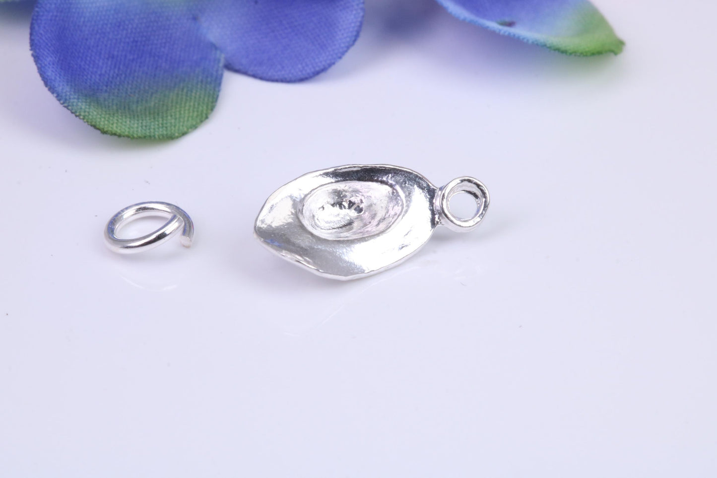 Cowboy Hat Charm, Traditional Three Dimensional Charm, This charm is made from solid cast Silver