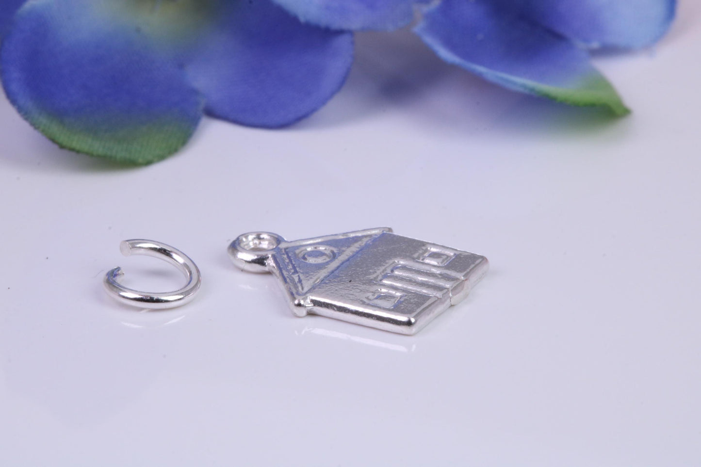 House Charm, Traditional Charm, Made from Solid Cast Silver