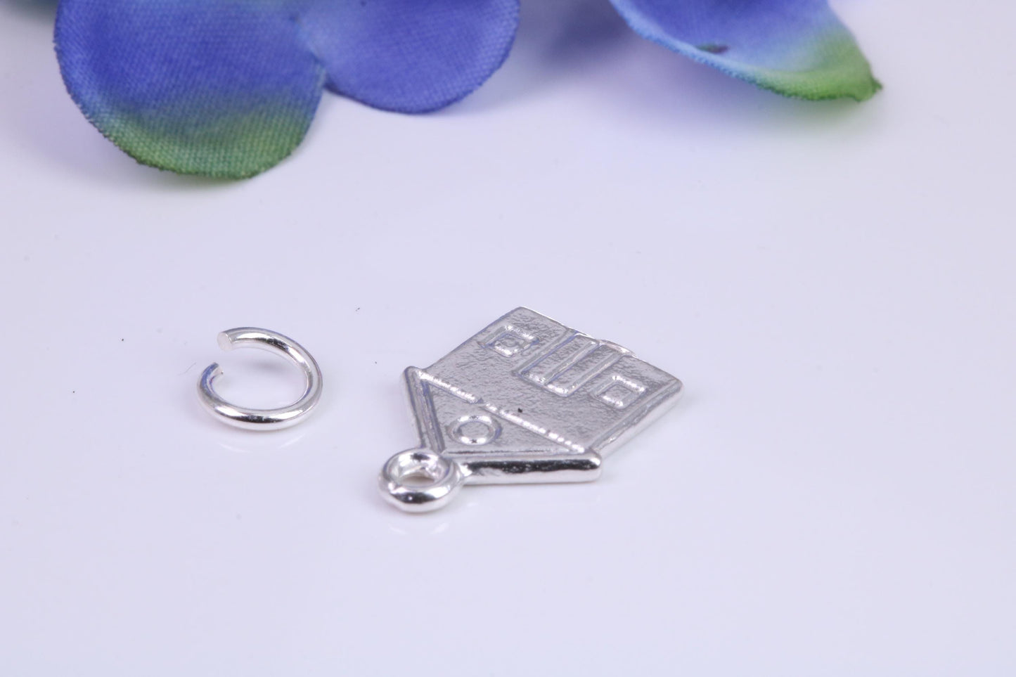 House Charm, Traditional Charm, Made from Solid Cast Silver