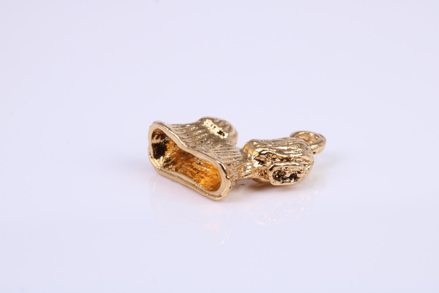 Dog Charm, Traditional Charm, Made from Solid Yellow Gold, British Hallmarked