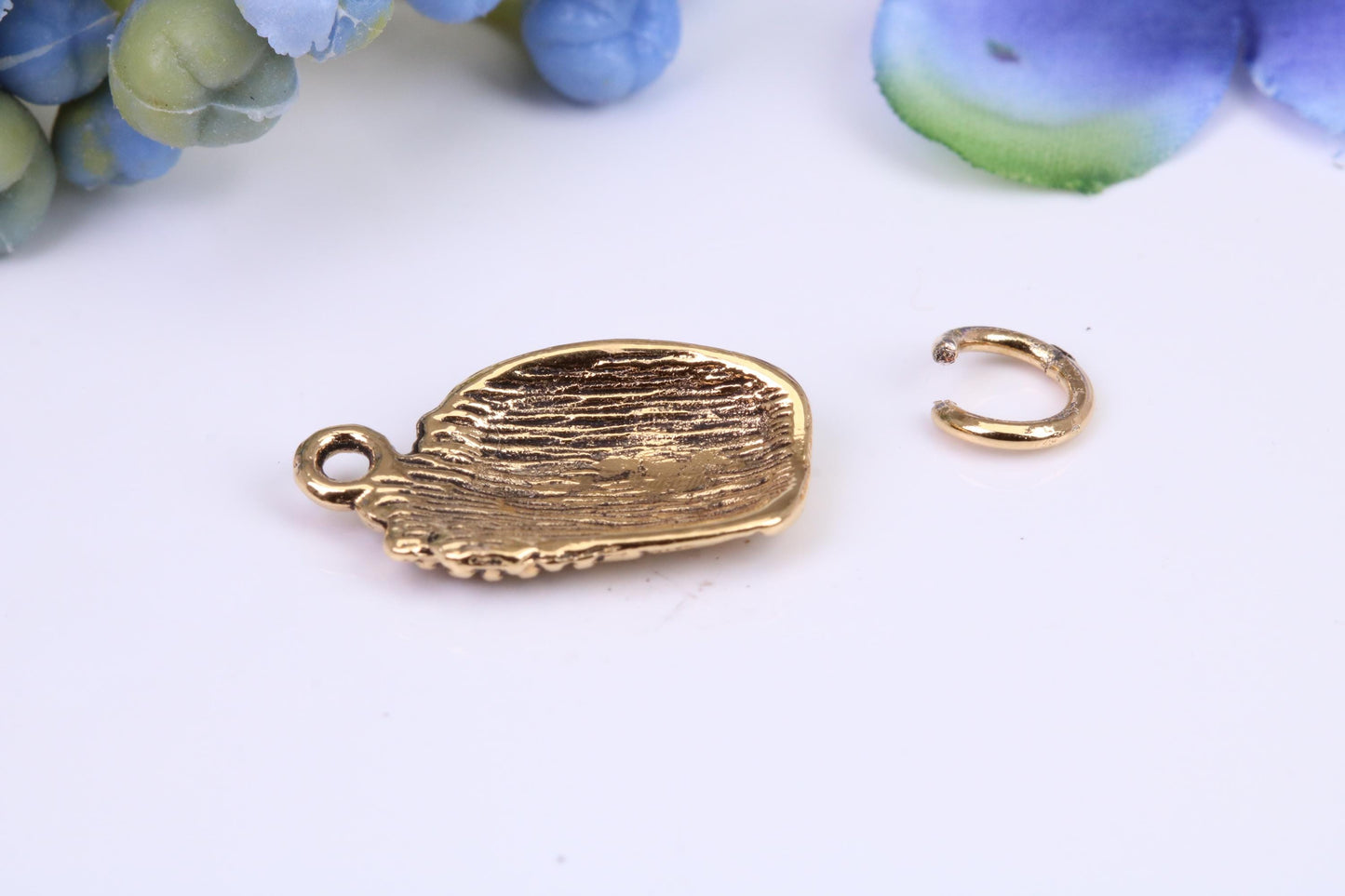 Wine Barrel Charm, Made from Solid Cast Yellow Gold, British Hallmarked