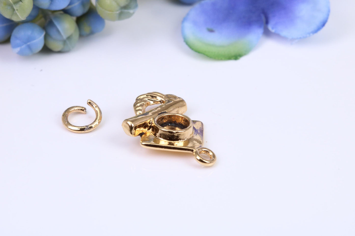 Mortar Hat, Graduation Hat Charm, Graduation Cap Charm, Charm, Made from your choice of Precious Metals, British Hallmarked