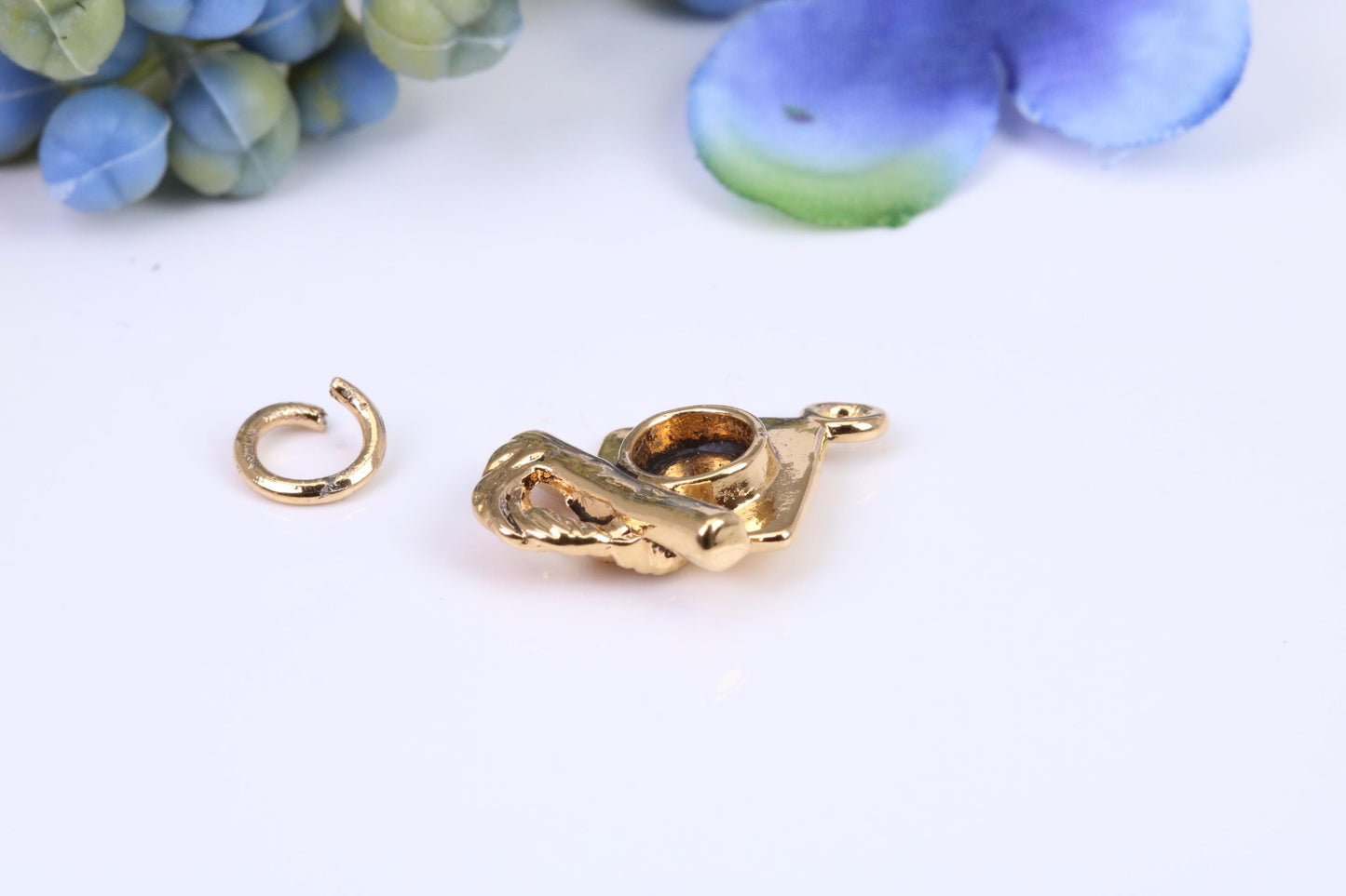 Mortar Hat, Graduation Hat Charm, Graduation Cap Charm, Charm, Made from your choice of Precious Metals, British Hallmarked