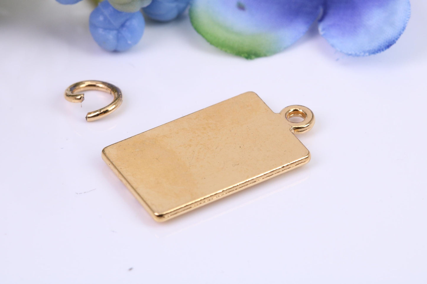 Calculator Charm, Made from Solid Cast Yellow Gold, British Hallmarked