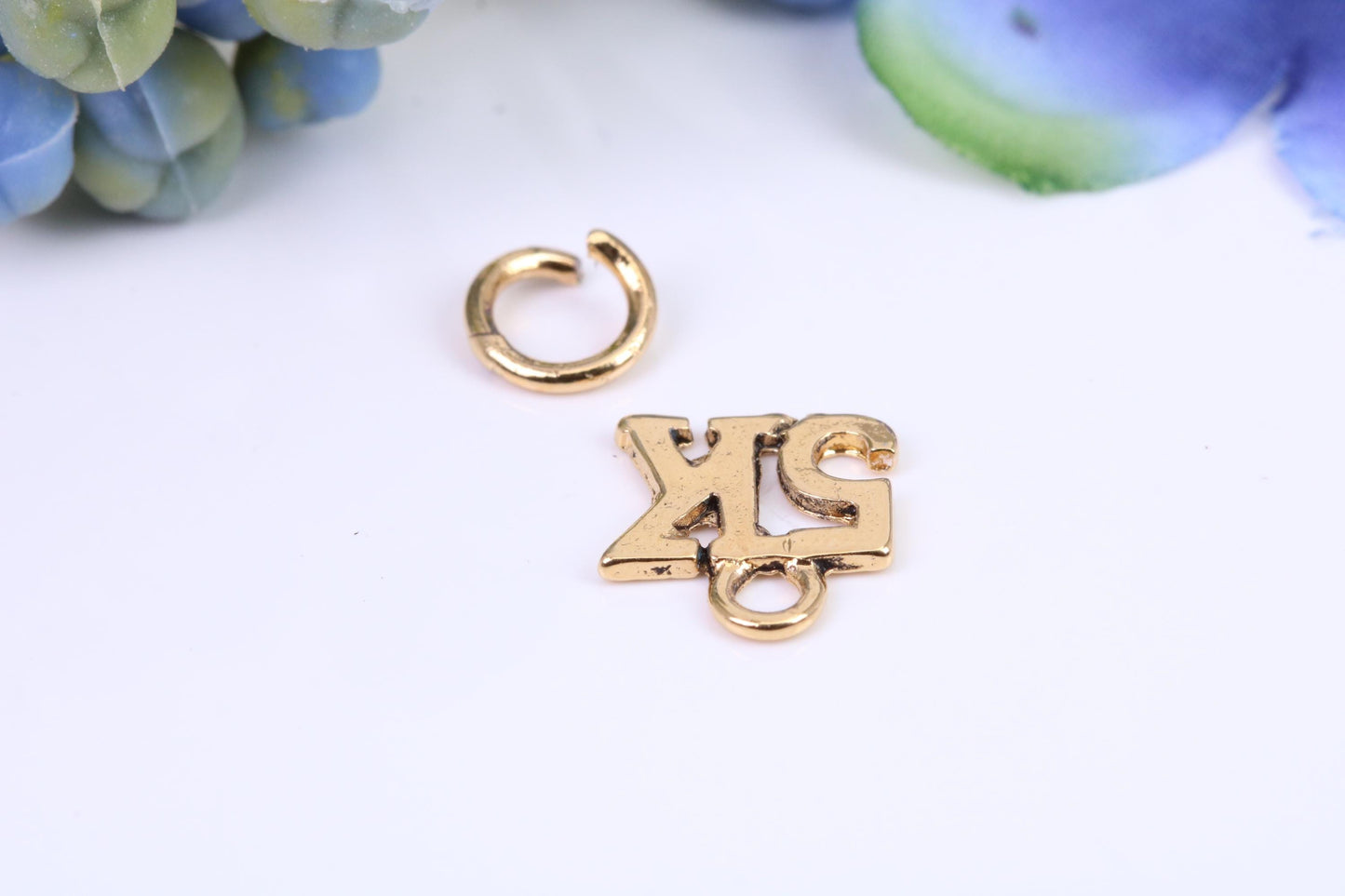 5K Charm, Made from Solid Cast Yellow Gold, British Hallmarked