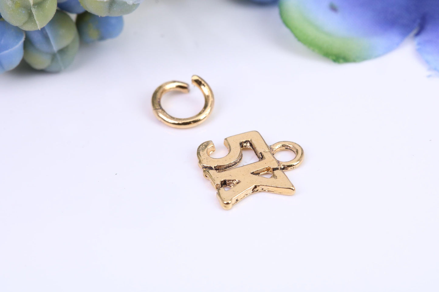 5K Charm, Made from Solid Cast Yellow Gold, British Hallmarked