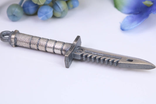 Dagger Pendant, Made from solid Sterling Silver
