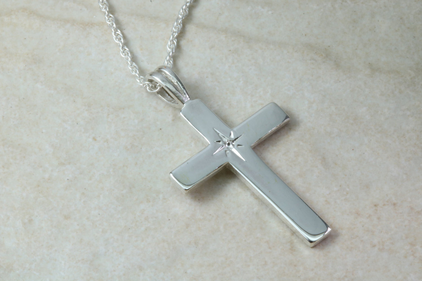 Sterling Silver Cross Necklace