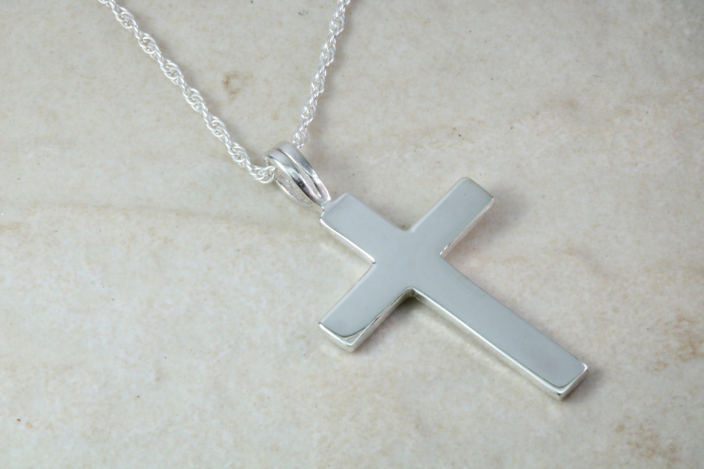 Sterling Silver Cross Necklace