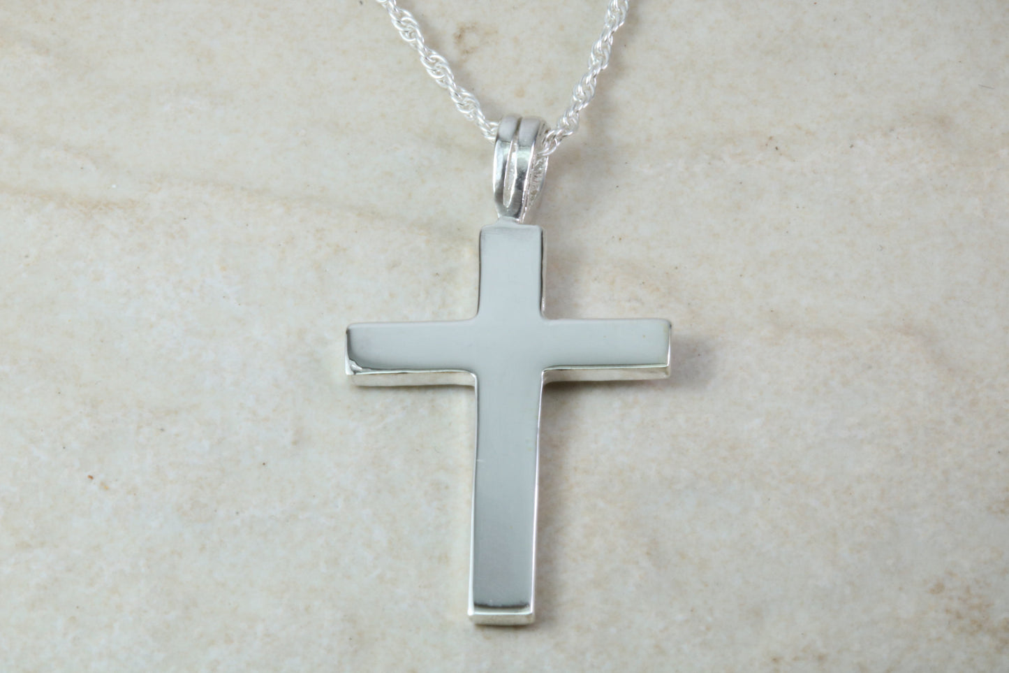 Sterling Silver Cross Necklace