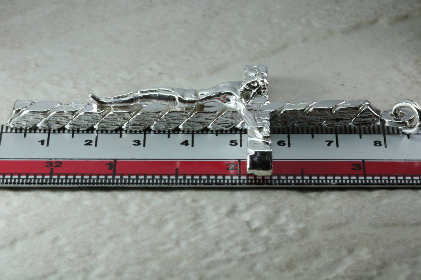 Very Large and Heavy Silver Crucifix