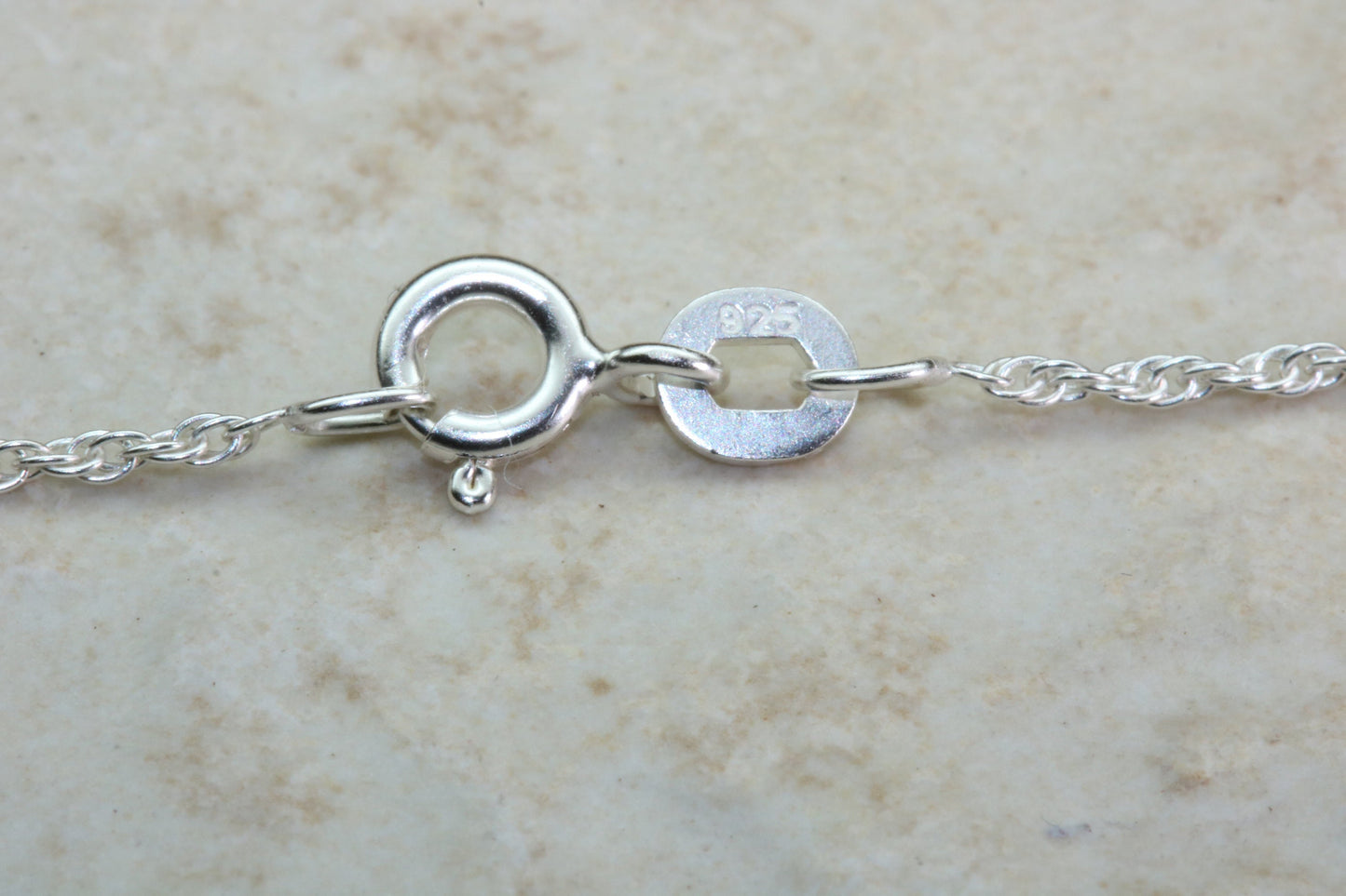 Silver Initial Necklace