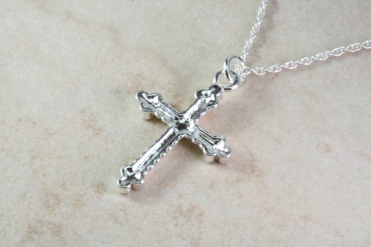 Sterling Silver Cross Necklace