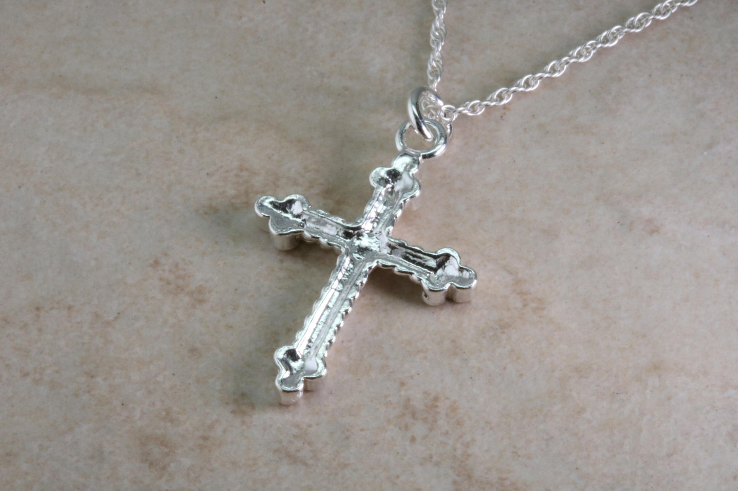 Sterling Silver Cross Necklace