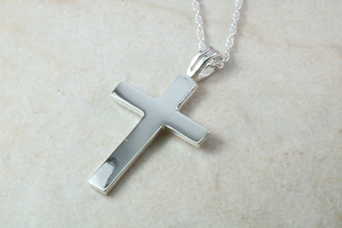 Sterling Silver Cross Necklace
