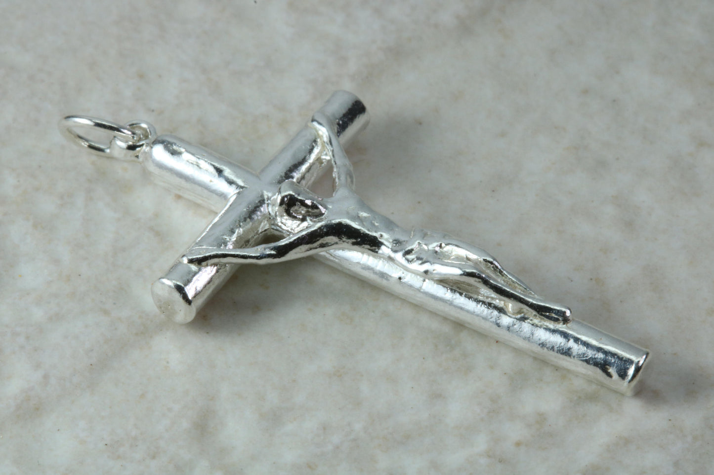 Sterling Silver Crucifix Necklace
